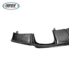 Fit For E93 E92 M3 HM Style Bumper Carbon Fiber Rear Bumper Diffuser  2006-2013