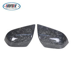 New Product For Tesla Model 3 Forge Carbon Fiber Side Mirror Cover Add on Type Rearview Mirror Cover Sticker