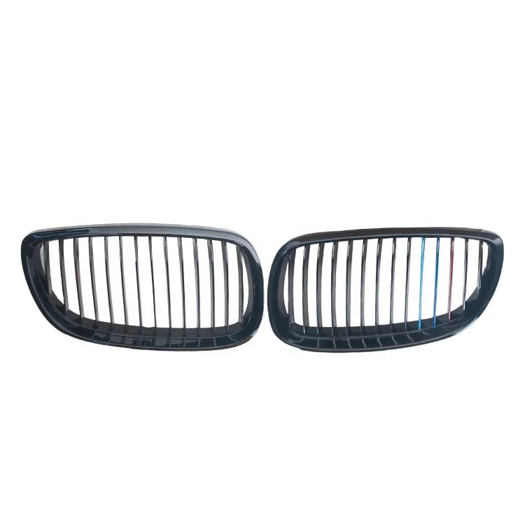 ABS Glossy Black Front Grille For BMW E92 Pre-LCI 2006-2009 Front Kidney Grill