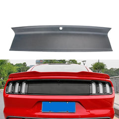 Dry Carbon Fiber Matte Black Carbon Exterior Kits Rear Trunk Decoration Panel Cover Decklid Fit for Mustang 2015-2017