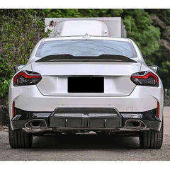 Carbon Fiber Rear Trunk Spoiler Lip Wing for BMW G42 G87 M2 Coupe 2022 2023 M235i M240i