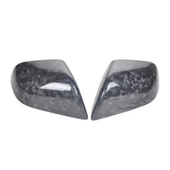 New Product For Tesla Model 3 Forge Carbon Fiber Side Mirror Cover Add on Type Rearview Mirror Cover Sticker