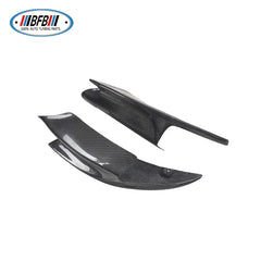 For BMW 5 Series F10 M5 2012-2016 Carbon Fiber Front Bumper Lip Splitter Side Splitter Apron