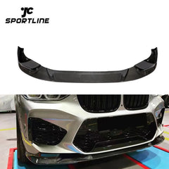 Carbon Fiber X3M Front Lip Spoiler for BMW F97 X3M F98 X4M 2019-2021