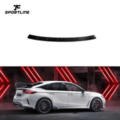 Carbon Fiber Roof Spoiler For Honda Civic Type R Hatchback 4-Door 2023