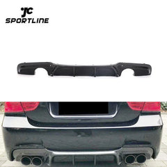 Carbon Fiber E90 325i Rear Diffuser for BMW E90 M Sport Sedan 4-Door 2009-2012