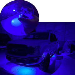 9W Mini Small Blue Led rock lights Pods for Atv Utv 4x4 Jeep