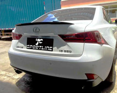 Carbon Fiber Rear Spoiler Wing for LEXUS IS-F IS250 IS350 IS300h IS250 F 2013up