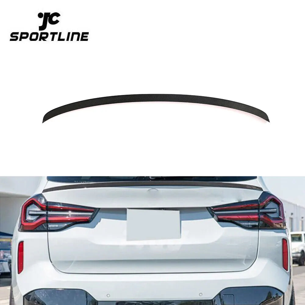 Carbon Fiber Custom X3M Middle Spoiler for BMW X3 G01 F97 X3M iX3 SUV 2019-2022