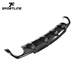 Carbon Fiber Car Diffuser Lip for Volkswagen Scirocco R Coupe 2-Door 10-12