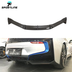 Prepreg Dry Carbon Fiber i8 Car Diffuser Lip for BMW i8 Coupe 2-Door 14-18