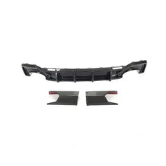 Dry Carbon Fiber RS6 Car Rear Bumper Diffuser for Audi RS6 A6 C8 Avant Wagon 4-Door 2019- 2021