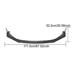 BRZ GR86 Carbon Fiber Car Front Bumper Lip for Toyota Subaru GR86 BRZ 2022-2023