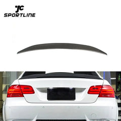 P Style E92 Carbon Fiber Car Rear Racing Spoiler for BMW E92