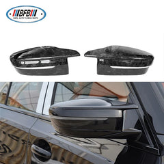 Real Dry Carbon Forged Carbon Mirror Cover M Style Side Door Mirror Cover for BMW G80 G82 G83 M3 M4 2020up