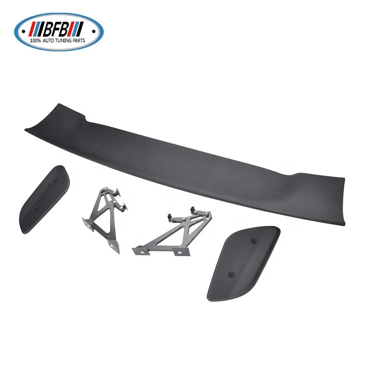 Universal GT Style Racing Spoiler ABS Matt Black GT Rear Spoiler Trunk Spoiler Wing 57" Inch