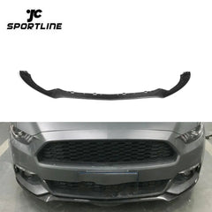 Carbon Fiber Mustang Front Bumper Lip for Ford Mustang 2015UP