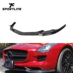 JCSportline C197 Carbon Front Lip for Mercedes Benz SLS AMG C197 GT Coupe 2-Door 2010-2013