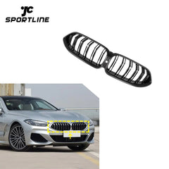 Carbon fiber Front Kidney Grill For BMW 8 Series G14 G15 G16 Replacement Racing Grille 2020-2021