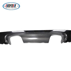 For BMW 3 Series E46 1998-2004 Half Carbon Fiber M Style  Rear Diffuser Perfect Fitment 2007-2011 Year