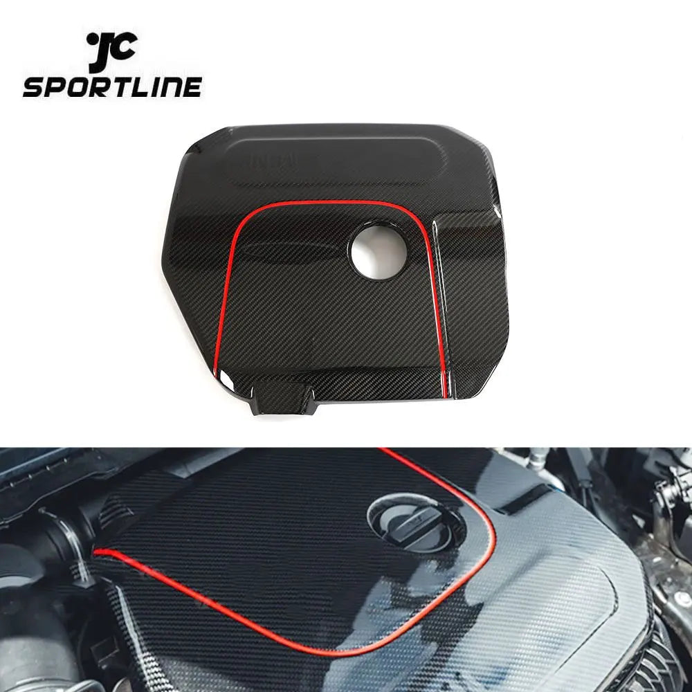 JCSPORTLINE Carbon Fiber Car Engine Cover for MINI Cooper S /JCW F56