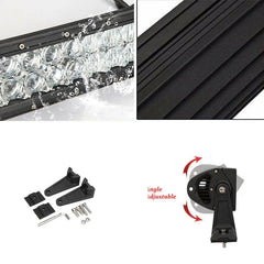 50 52inch RGB Led Chasing Light App Control 5D Curved Led Light Bar for Trucks Utv Off Road Jeep