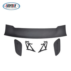 Universal GT Style Racing Spoiler ABS Matt Black GT Rear Spoiler Trunk Spoiler Wing 57" Inch