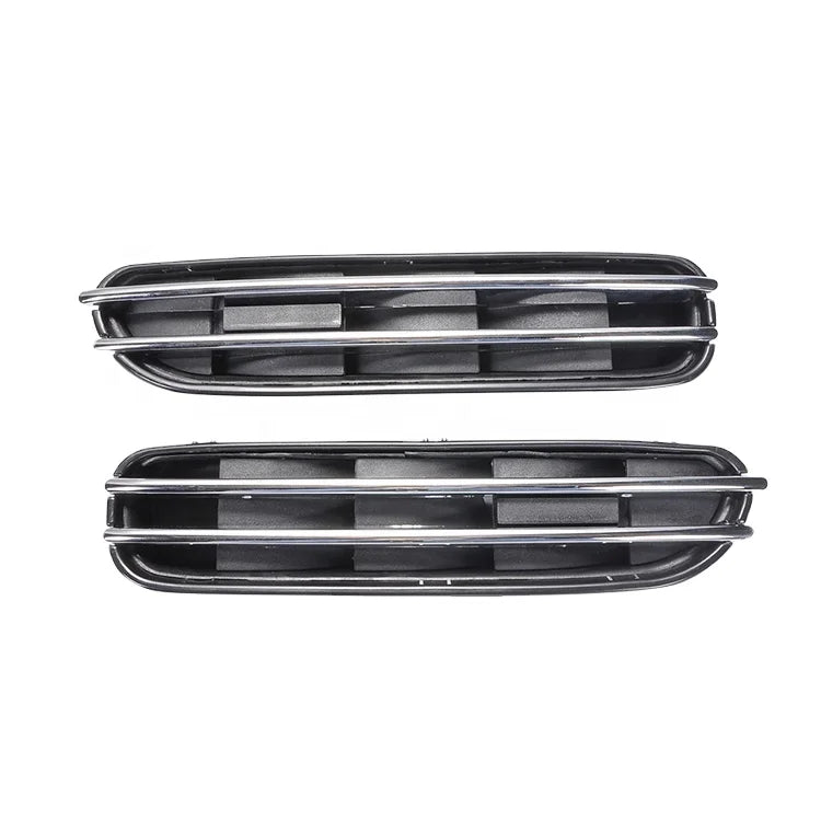 ABS Chrome Side Vent For E60 E39 M5 Style 2006-2010 Side Grill Fender Replacement