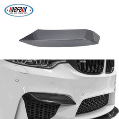 Dry Carbon Fiber Front Bumper Splitter 2 Piece Set Of Front Trim Strips Corners For F80 M3 F82 F83 M4