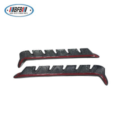 Carbon Fiber Side Fender Air Vent Trim Cover Car Exterior Accessories For Ford Mustang Shelby GT350 2019UP