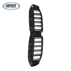 Real Carbon Fiber Front Bumper Grille Dual Slats Front Grill for BMW 3 Series M340i G20 G21 2019up