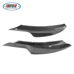 Real Full Dry Carbon Fiber Front Flaps For BMW 3 Series E90 M-Tech LCI 2009-2012