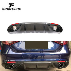 Carbon Fiber Giulia Rear Diffuser for Alfa Romeo Giulia 2016