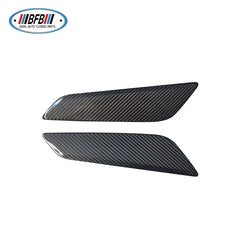 Dry Carbon Side Vent Fender Trim Side Maker Cover Sticker for BMW 5 series G30 2017+ exterior accessories