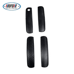Real Dry Carbon Fiber Door Handles Cover Trim Car Accessories For Dodge Charger Challenger 2011-2020