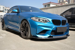 Carbon Fiber Front Bumper Lip Splitter for BMW F87 M2 Coupe 2-Door 2016-2018