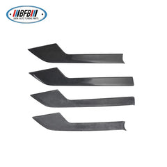 7PCS/SET Perfect Fitment A4 A5 Interior Kits Dry Carbon Central Control Instrument Panel Cover Trim For Audi A4 A5 Sedan 2016+