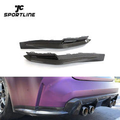 4Series G82 Carbon Fiber Car Rear Bupmer Splitter for BMW G82 M4 2021-2023