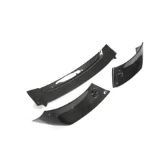 F16 X16 Carbon Auto Front Bumper Lip Spoiler for BMW X6 F16 sDrive35i Sport Utility 4-Door 15-16(Fits:X6 F16)