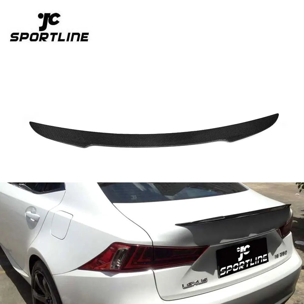 Carbon Fiber Rear Spoiler Wing for LEXUS IS-F IS250 IS350 IS300h IS250 F 2013up