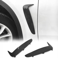 For BMW X6 F16 2015-2017 Carbon Fiber Side Air Fender Vent Trims Cover