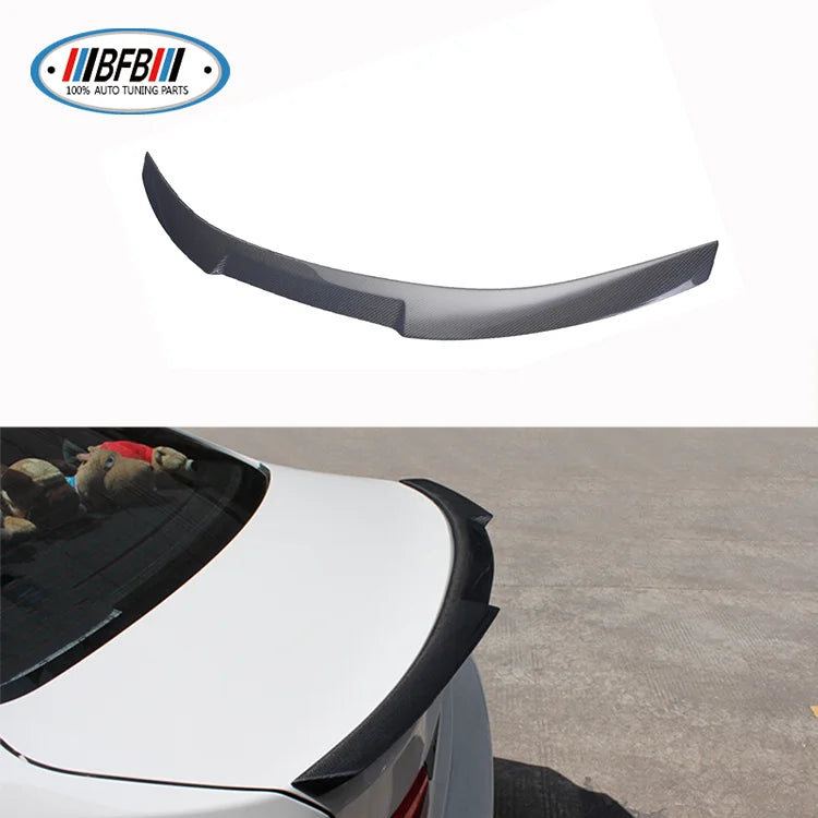 Rear Carbon Fiber Rear Spoiler M4 style For BMW 3 Series G20 Trunk Lip Spoiler Wing