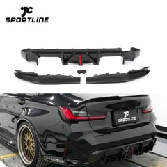 Prepreg Dry Carbon G82 M4 Rear Lip Diffuser for BMW G83 M4 Competition 2021 2022