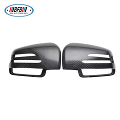 For Mercedes G Class W463 GLE GLS GL ML W166 Carbon Fiber Mirror Cover Dry Replacement Side Mirror Cover  2013-2018