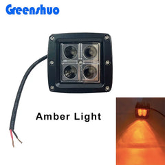 Amber Red Blue 3inch Led Cube Light Square Fog Light Offroad 4x4 Led Work Light