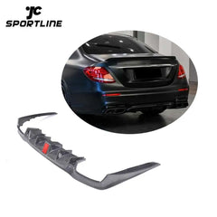 Carbon Fiber W213 Rear Diffuser for Mercedes Ben z W213 E63 E43 AMG E400 Sport 16-18