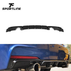 Carbon Fiber Rear Diffuser for BMW 3 Series F30 MTECH (dual exhaust pipe,dual outlet)2012-2017