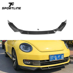 A Style Carbon Fiber Front Spoiler Lip for VW Beetle Turbo 2-Door 12-16