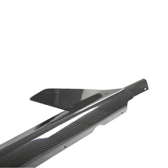 R8 Prepreg Dry Carbon Fiber Car Side Skirt Winglets for Audi R8 V10 2023