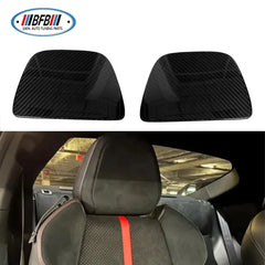 2pcs Real Dry Carbon Fiber Interior Trims Seat Cover Panel For Subaru BRZ GR86 2021-2023